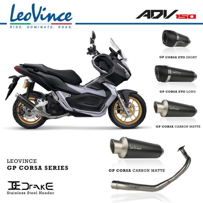 Ori - Leovince Knalpot Fullsystem Honda ADV 150 VOL 1