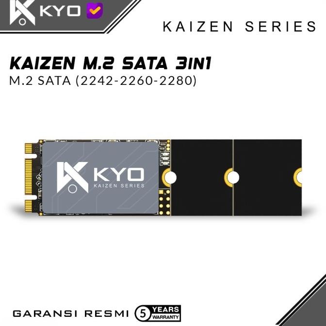 CO SSD KYO KAIZEN M.2 SATA 256GB 2242 2260 2280 SSD M2 SATA