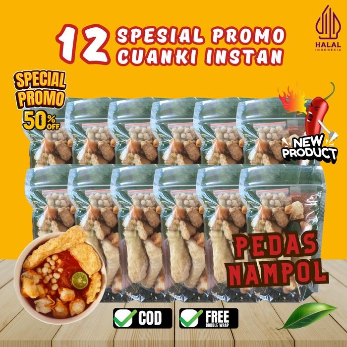 

EKSLUSIF PAKET BASO ACI 12 BUNGKUS LEBIH HEMAT BOCI BASO ACI INSTAN PAKET USAHA 12 BUNGKUS Food