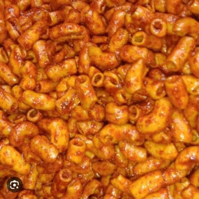 

TERMURAH Makroni Bantet Pedas Daun Jeruk Cemilan Pedas - 1 kg Food Snacks
