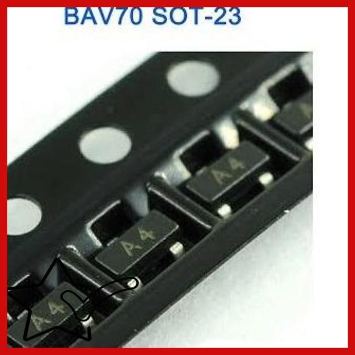[SRE] BAV70 A4 SOT-23 DIODA 215MA 85V SMD DUAL SWITCHING DIODE BAV70LT1G