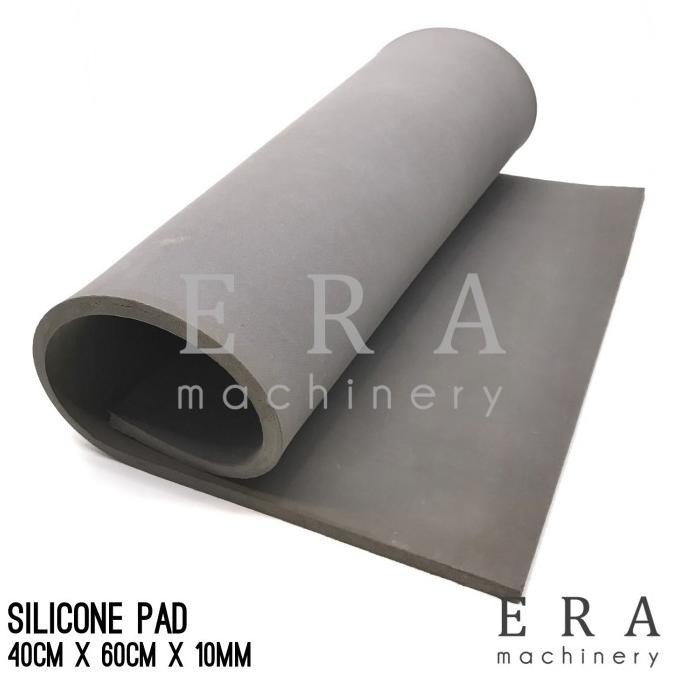 

TERMURAH - Silicone Pad 40cm x 60cm x 10mm Karet Silikon Matras Alas Mesin Press