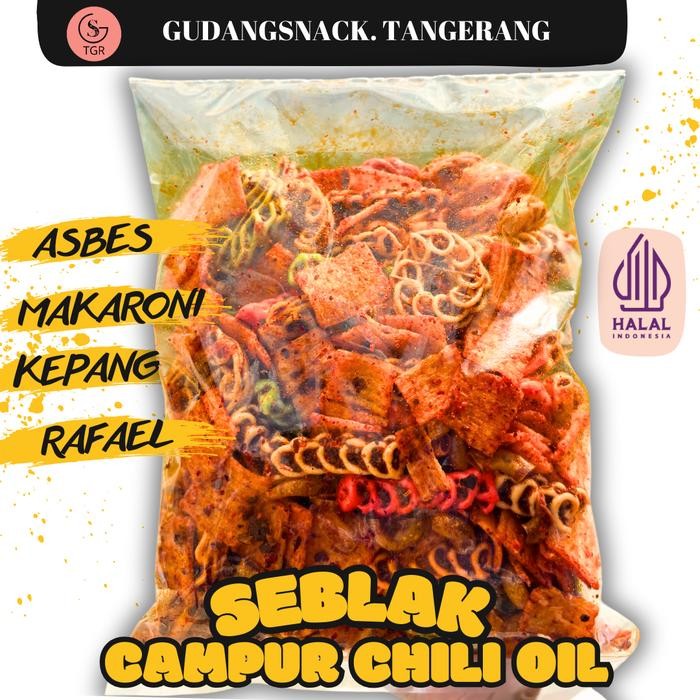 

TERPERCAYA Seblak Campur Mix Sagala Aya Gudangsnack tgr 500 gram Pedas Daun Jeruk - Cemilan/Lauk