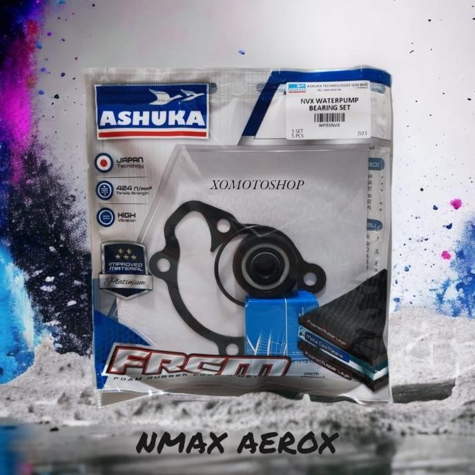 Produk Baru SEAL WATERPUMP BEARING NMAX AEROX ASHUKA RACING SIL POMPA AIR RADIATOR