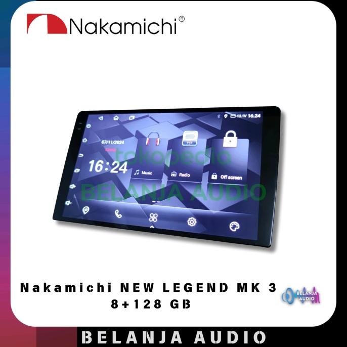 Terjangkau Head Unit Android Nakamichi Legend Mk Iii Mk 3 8/128 Gb