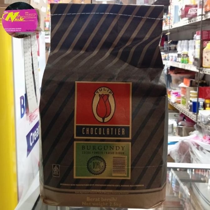 

COKLAT BUBUK TULIP BURGUNDY 1 KG GRAB GOJEK