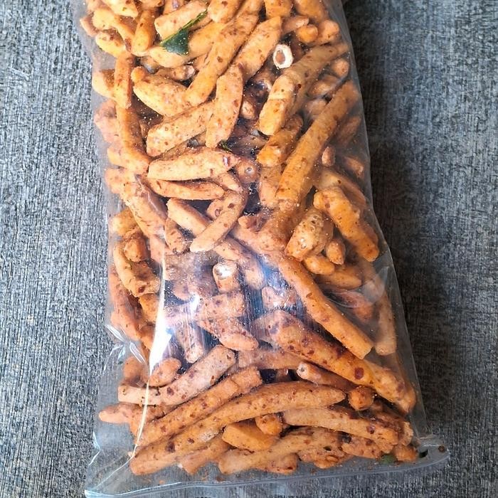 

PRODUK TERBATAS Snack Pedas Daun Jeruk - Basreng 250 gram - Food