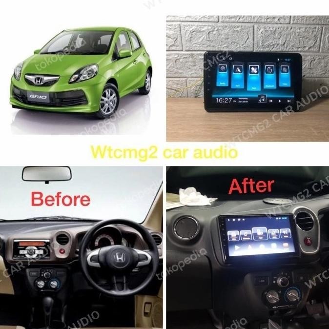 Spesial Radio Tape Head Unit Android Honda Brio Mobilio 2012-2015