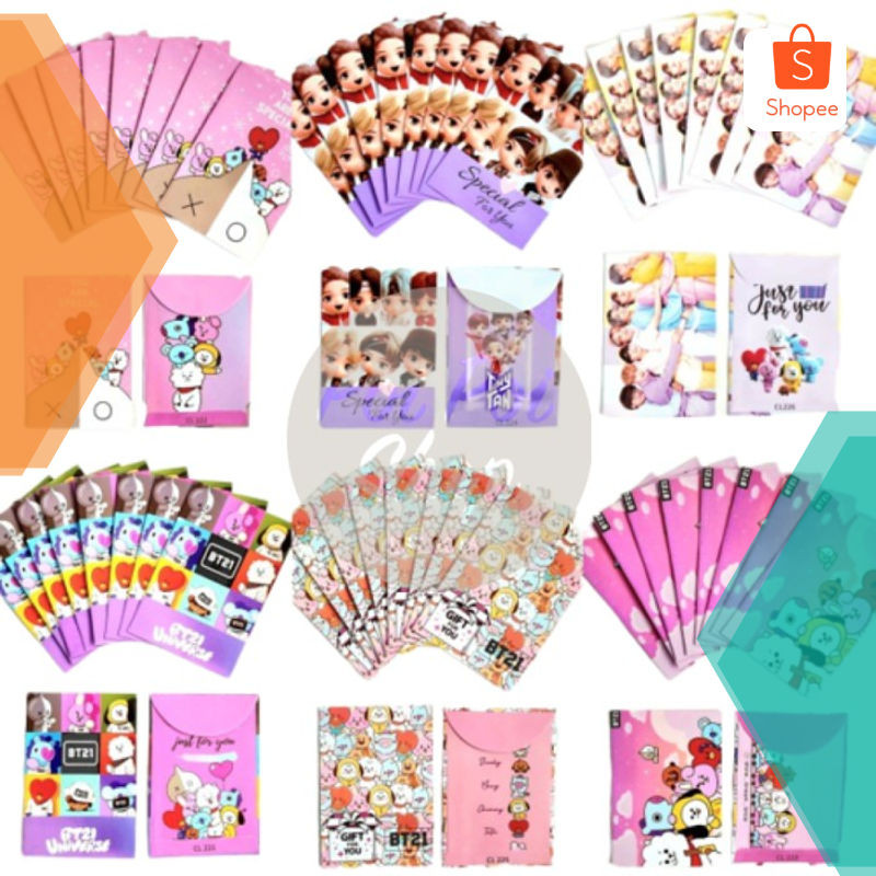 

Promo Amplop THR Idul Fitri Lebaran BTS Korea Angpau isi 10 Ramadhan Murah - CL221 Elegan