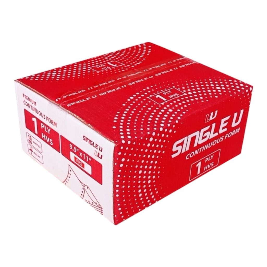 

Continuous Form 1 Ply PRS - 9,5 x 11/2 BAGI DUA HVS