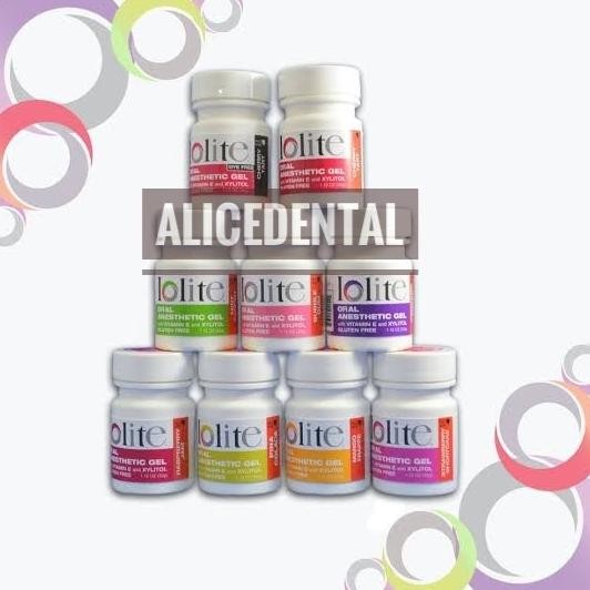 Lolite Gel Anestesi Dental Topical Anastesi Iolite Topikal Anesthetic