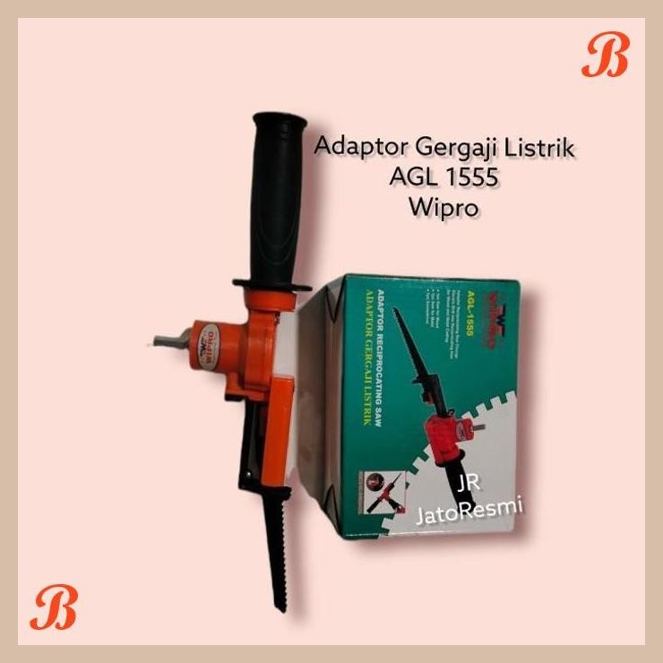 | JTS | ADAPTOR GERGAJI LISTRIK AGL 1555 WIPRO BESI DAN KAYU