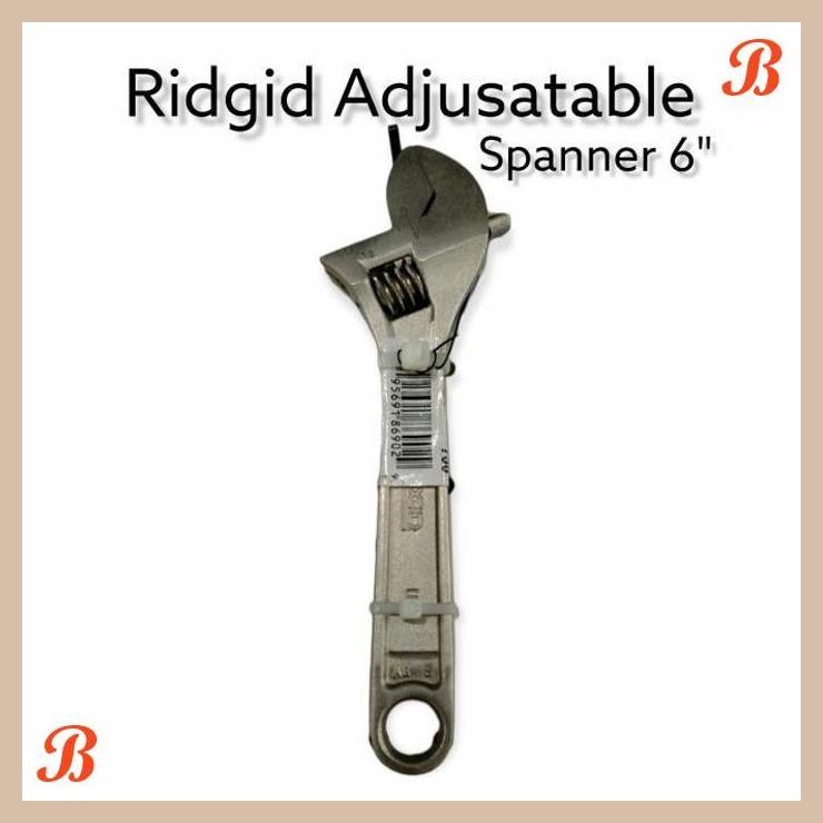 | JTS | KUNCI BAGO 6" RIDGID KUNCI INGGRIS 6" RIDGID