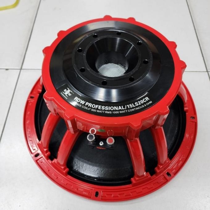 Speaker Komponen Rdw 15Ls20Cr 15 Ls 20 Cr 15Ls20 Original Coil 4 Inch New Stok