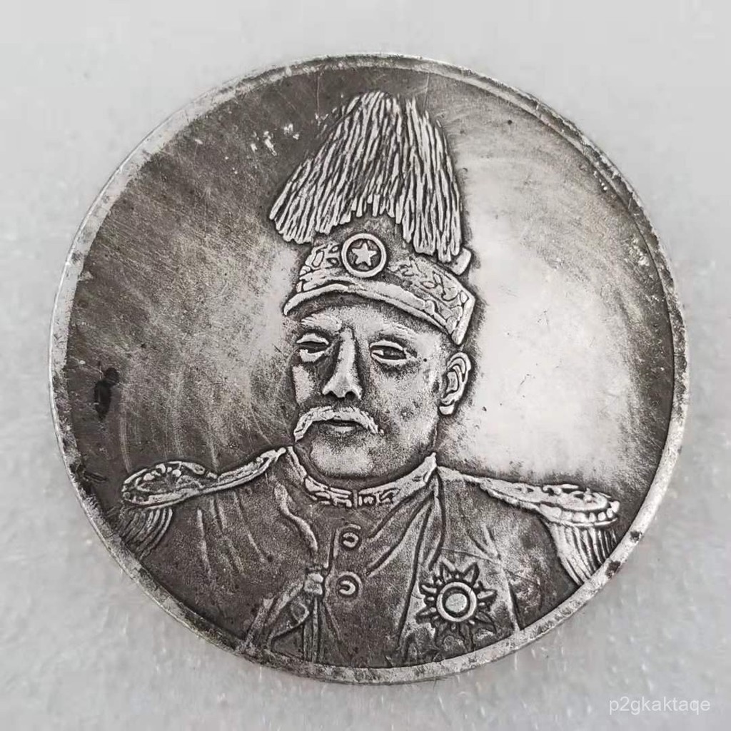 Diameter45mm Topi Kerajinan Runcing Koin Peringatan Naga Terbang Koleksi Perak0333