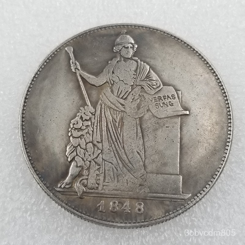 Kerajinan Tangan1848Koin Peringatan Perak Jerman1551