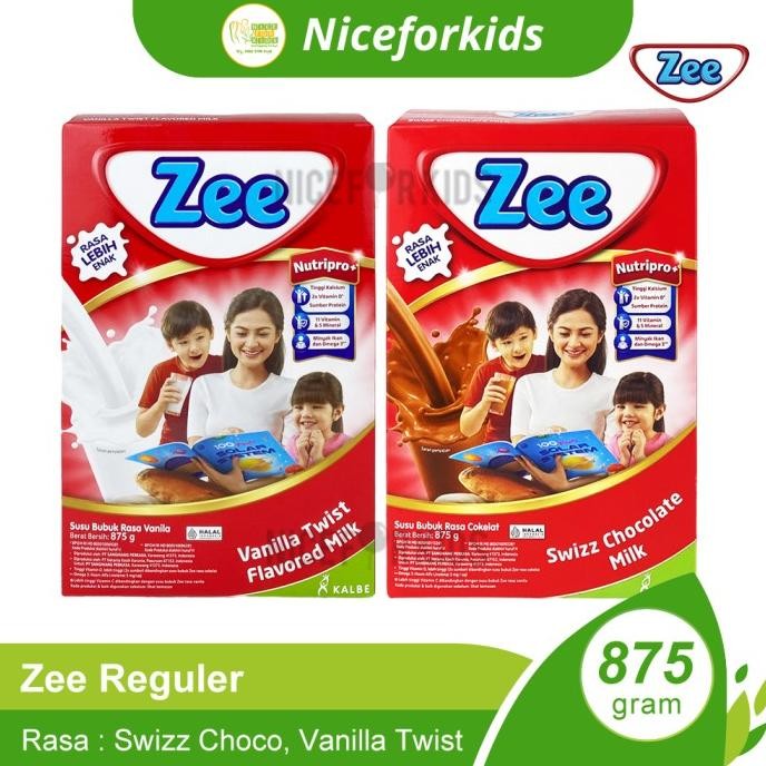Ready Zee Reguler Susu Anak Berkalsium Susu Zee Nutripro Complex 900 Gram