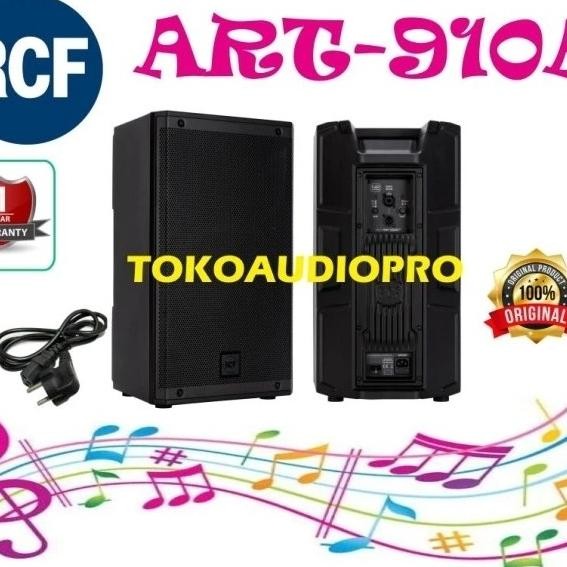 Speaker Rcf Art-910A 10-Inch Professional Active Speaker Aktif Orginal Rcf Art910A New Stok