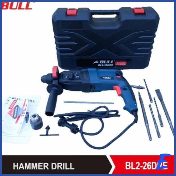 | WUN | MESIN BOR DRILL ROTARY HAMMER BL226 BL 226 BULL