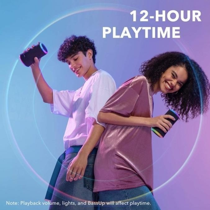 Anker A3165 Soundcore Flare 2 - Portable Bluetooth Speaker - 2600Mah New Stok