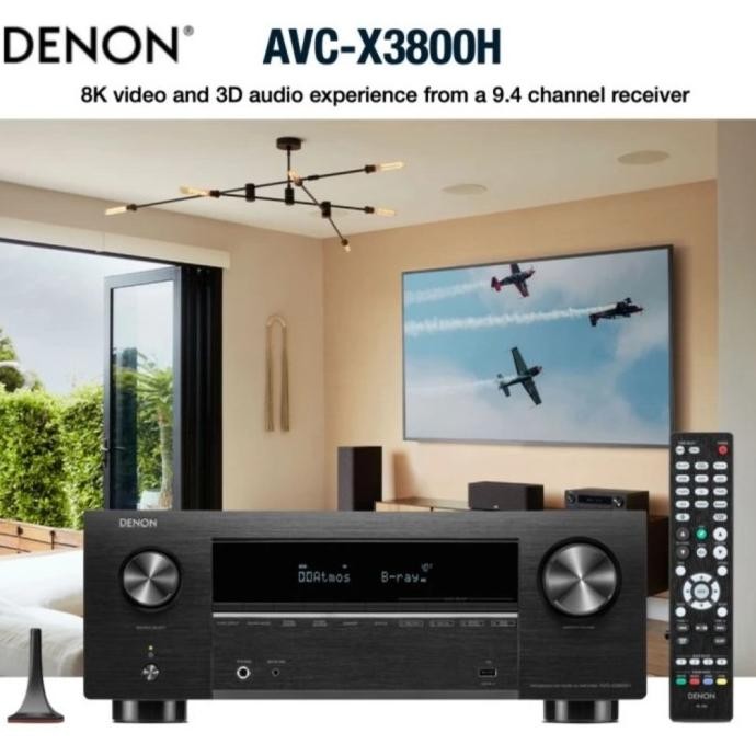 Denon Avc-X3800H  Avcx3800H 9.4 Dolby Atmos Amplifier New Stok