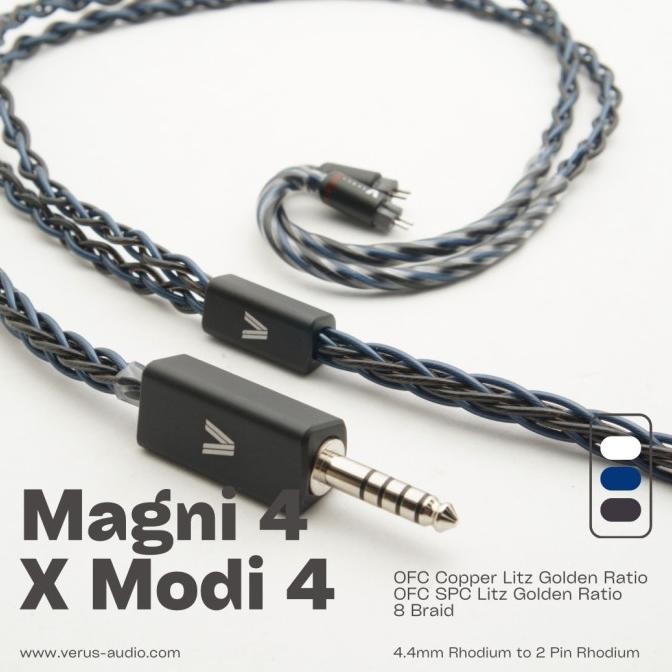 Verus Magni 4 X Modi 4, Ofc Copper + Spc Litz Golden Ratio New Stok