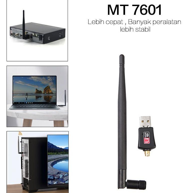 Dongle Wifi Receiver Wireless Adapter Usb 802.Iin Rtl188