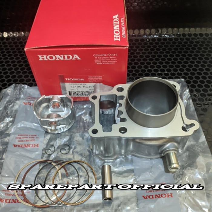 Blok Seher Komplit Original KWC/KGH Honda Motor Cs1/Cs One,Sonic 125