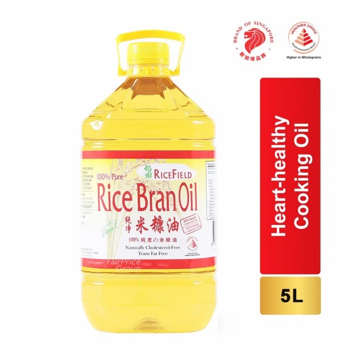 

Rice Field 100% Pure Rice Bran Oil 5L