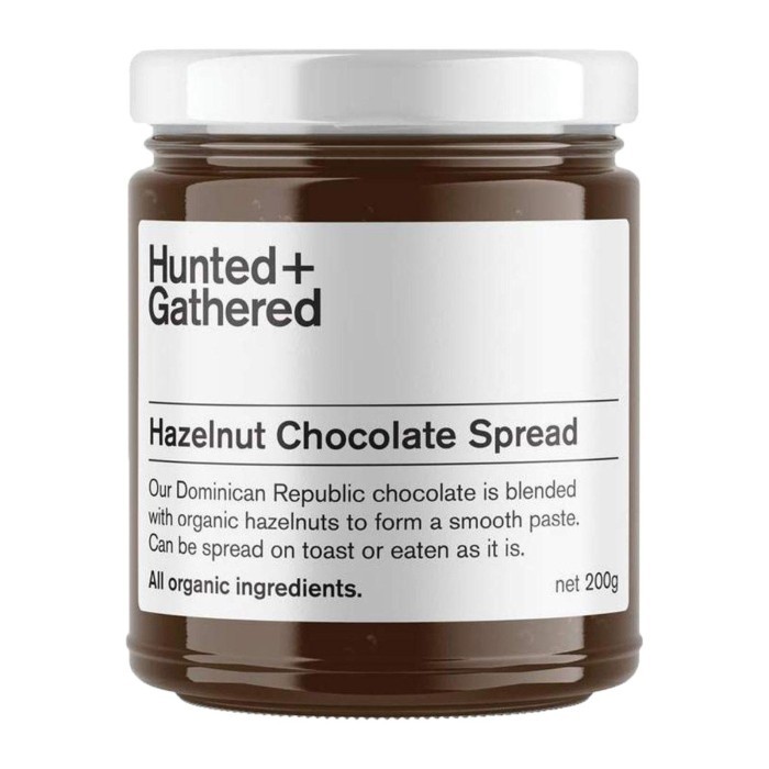 

Hunted + Gathered Hazelnut Dark Chocolate Spread 200 g