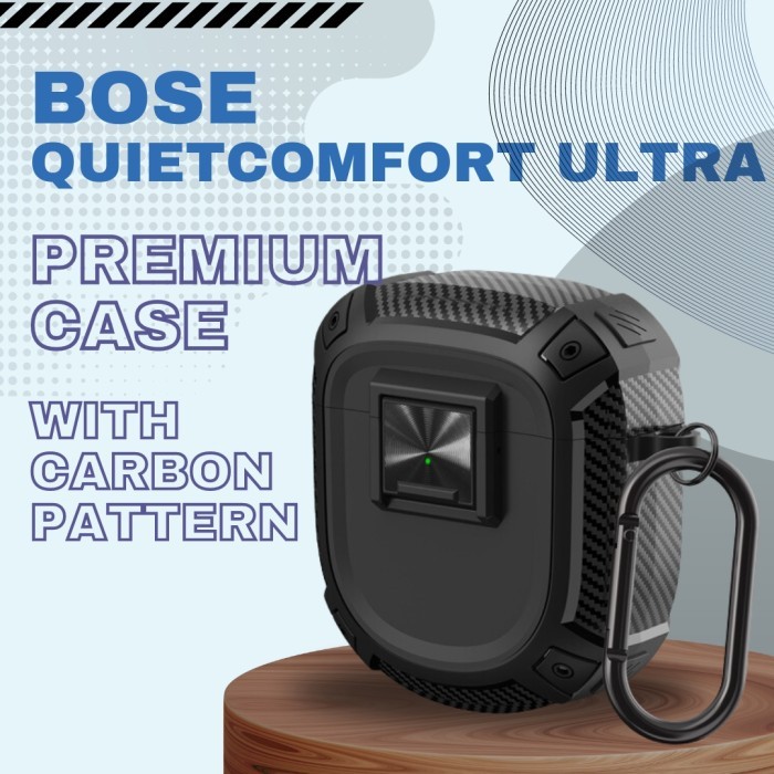 Jual [READY] Case TWS Bose Quietcomfort Ultra motif Carbon I Pelindung TWS