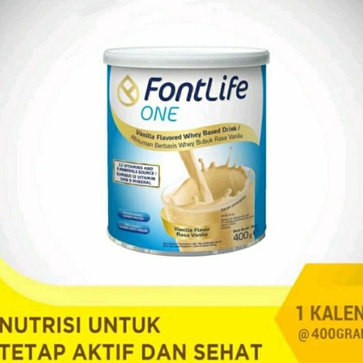 

Fontlife One Raa Vanila 400 Gr Uu Bubu Untu Dewaa Emaan Aleng