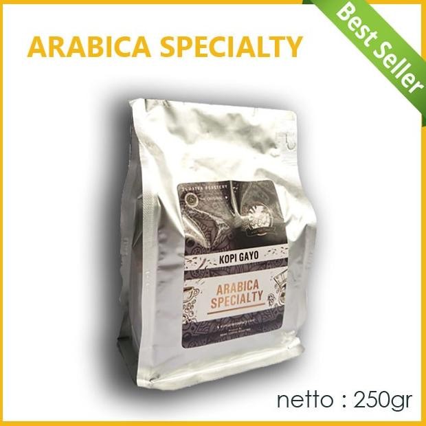 

KOPI ARABICA SPECIALTY 250 GRAM | SUMATRA ROASTERY | KOPI GAYO | BEWE