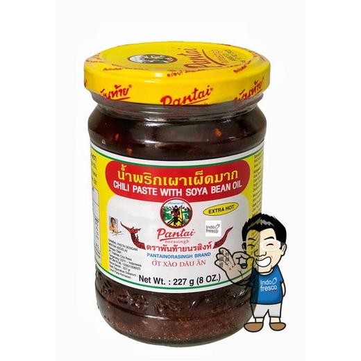 

Pantai Noraingh Chili Pate Oya Bean Oil Ambal Pata Thai 227 G