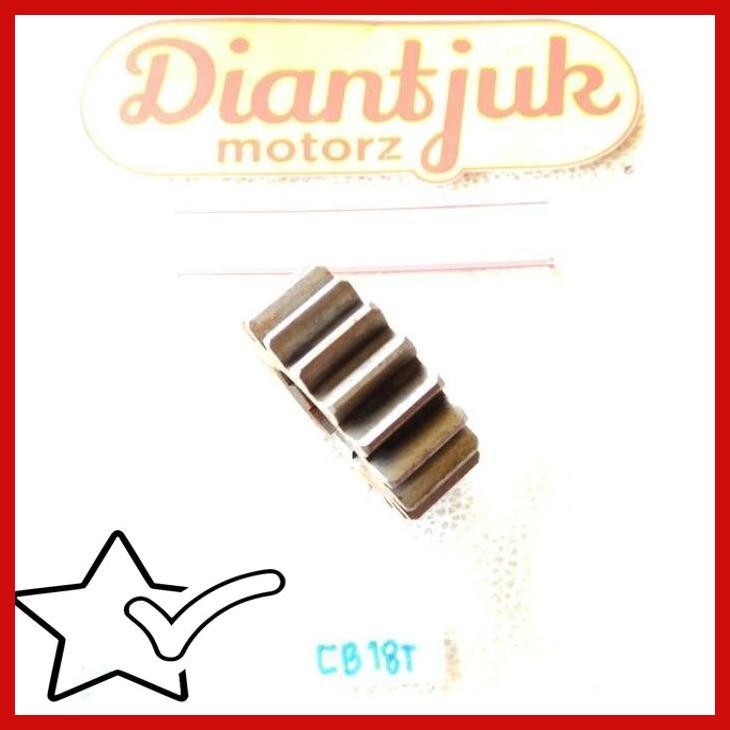 [DJM] GEAR GIR GIGI RASIO RATIO 18 MATA 18T HONDA CB100 CB125 XL100 XL125