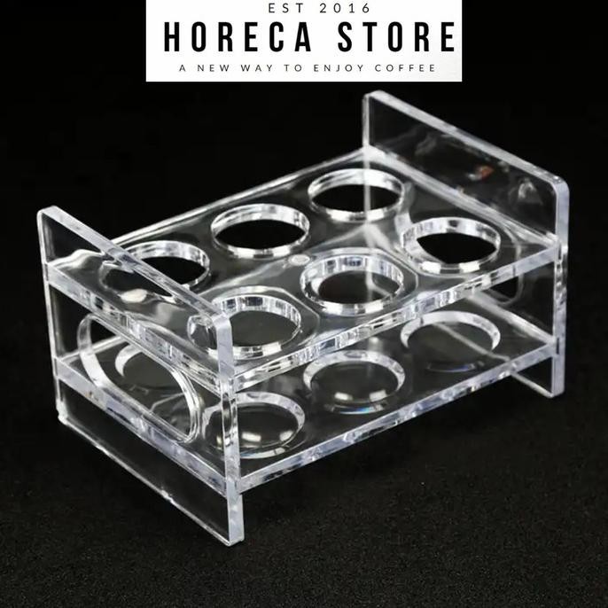 

Produk Baru!! Rak Sloki shot Polycarbonate bening 6 lubang - Glass Shotter Rack