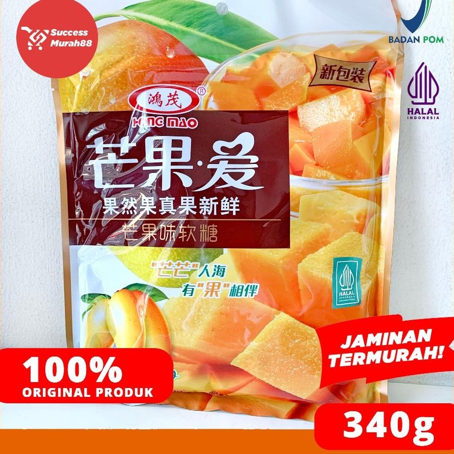 

Permen Mangga Jeli 340Gram Mango Jelly Hongmao