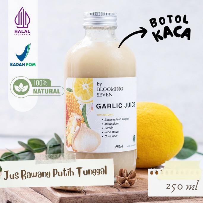 

Produk Baru!! Jus Bawang Putih Tunggal Jahe Lemon Madu / Garlic Juice - 250 ml