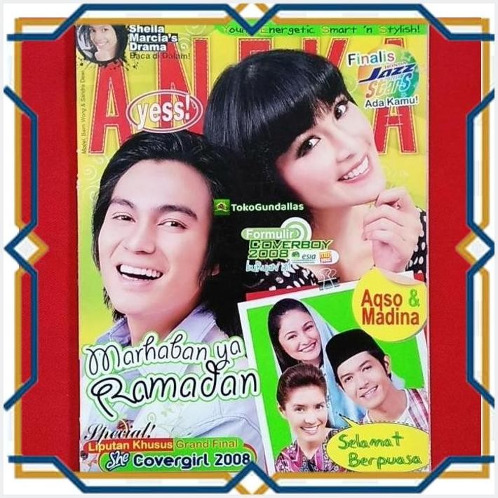 [TGS] MAJALAH ANEKA YESS 2008 / MODEL BAIM WONG & SANDRA DEWI / DUDE HARLINO