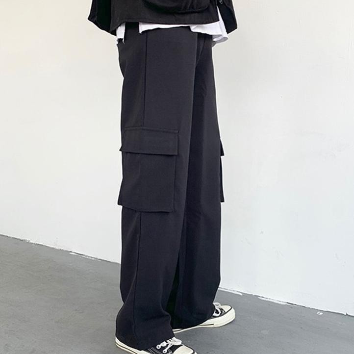 Celana Cargo Celana Cargo Panjang Pria Celana Joger Pria Olor Pria Dewaa Celana Ggang Aret Celana Pa