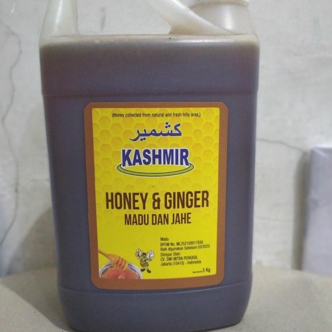 

:::::::] Madu Khasmir HONEY & GINGER Madu Dan Jahe Asli ORIGINAL 3Kg 3kg