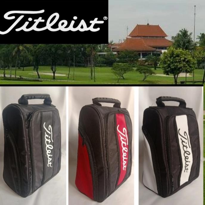 CO Tas golf tas sepatu golf Titlaist.Tas golf