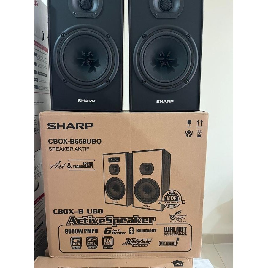 CO SHARP Speaker Aktif CBOX-B658UBO / CBOX-658UBO