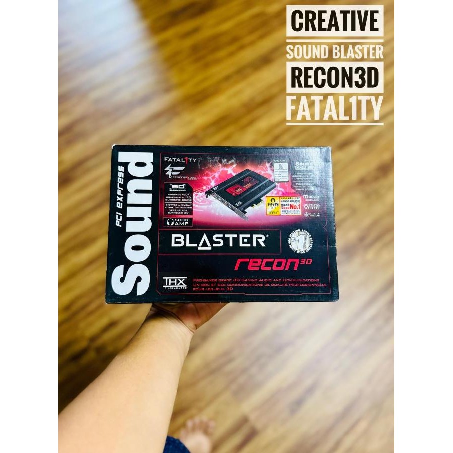 CO Creative Sound Blaster Recon3D Fatal1ty Professional Sound Card