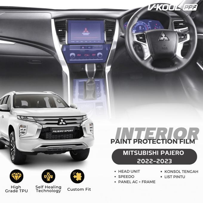 NEW V-KOOL PPF Interior Protector Mitsubishi Pajero Sport 2023 - PANEL