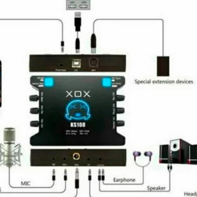 CO sound card xox ks108
