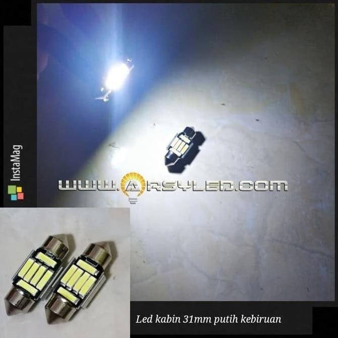 Lampu - Lampu Led Paket Isi 2 Buah Plafon Kabin Mobil Xpander Cross New Livina