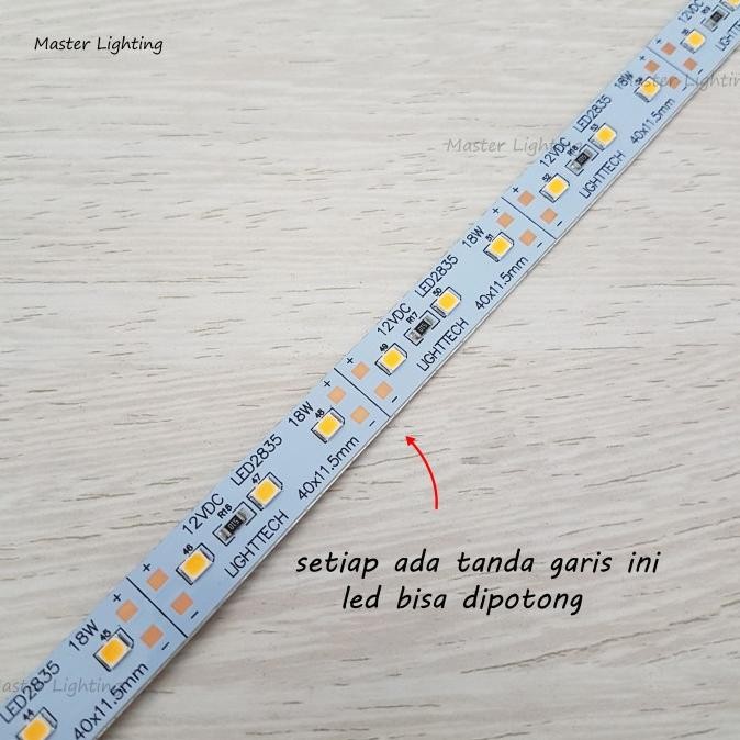 Lampu - Lampu Strip Batangan Led 18Watt 12Volt Panjang 1Meter