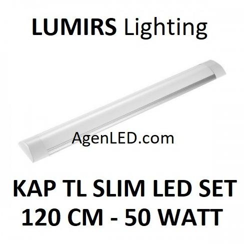 Lampu - Lumirs Lampu Tl Led Slim 50W 120Cm Kap T8 T5 50 W Watt Neon 120 Cm S3