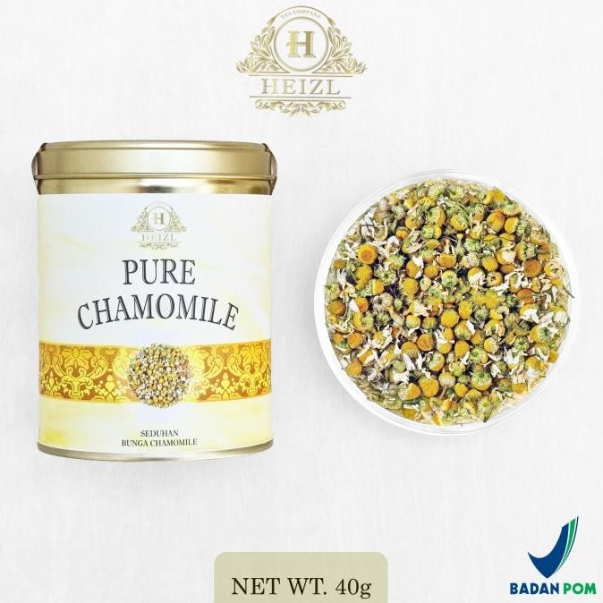 

Siap Kirim HEIZL Pure Chamomile Tea (Teh Bunga Kamomil Flower) Insomnia 40gr